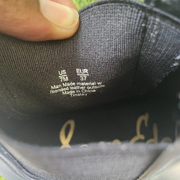 Sam Edelman Tinsley Rain Boots Womens Size 7 Black - Picture 13 of 16